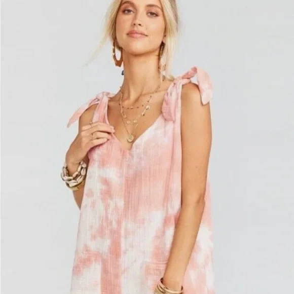 Show Me Your Mumu- Tilda Tie Shoulder Romper. Size S - Picture 4 of 8